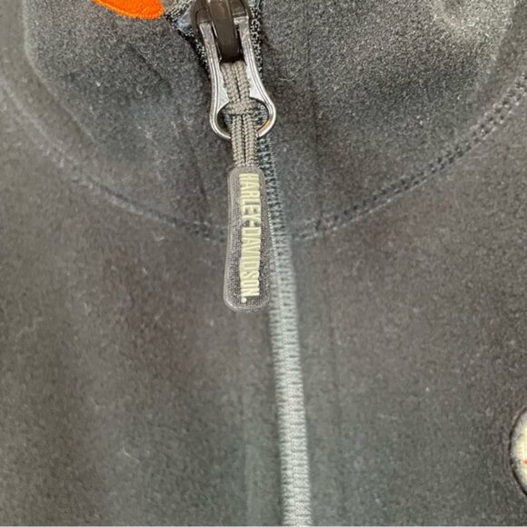 Harley-Davidson DETOUR Mock Neck Fleece Jacket Size Large - Picture 6 of 10